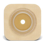 2-Piece Flexible Skin Barrier, Tape Collar, Tan, CTF, 1 1/2" (38mm) Flange, 4" x 4" (10 x 10cm), 10/bx